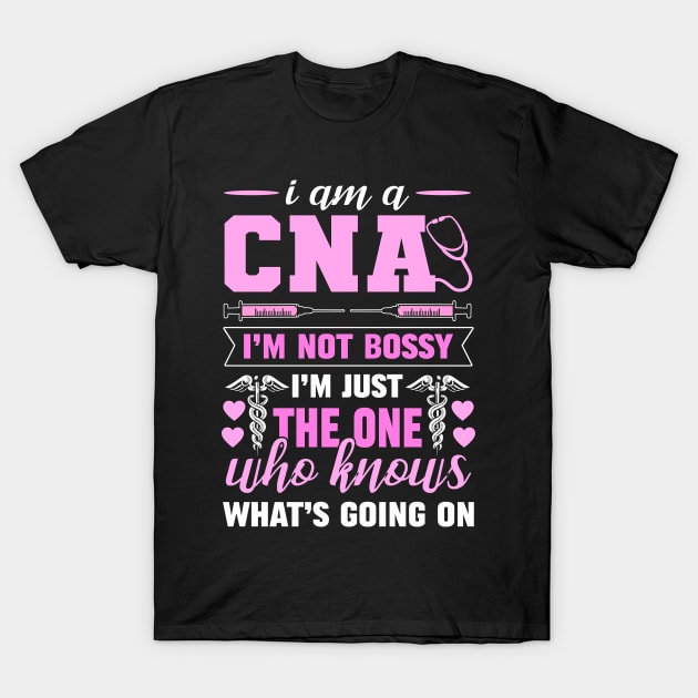 CNA Life Certified Nursing Assistant CNA T-Shirt by IngeniousMerch